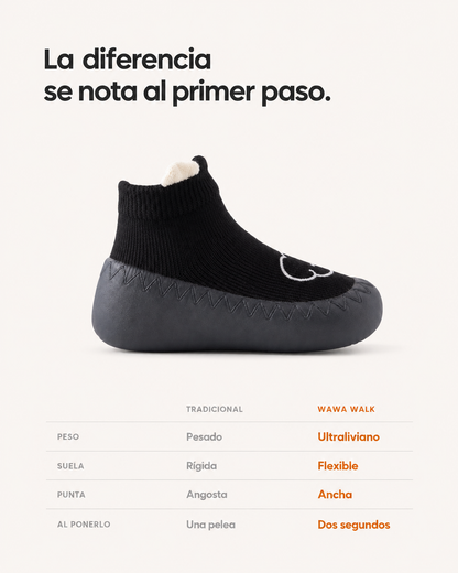 ZAPATILLAS WAWA BAREFOOT NEGRO
