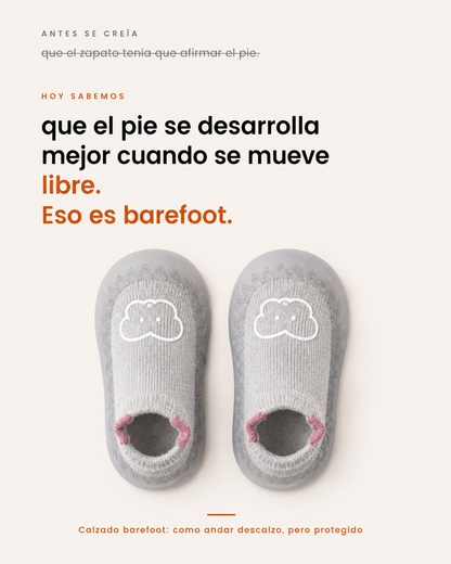 ZAPATILLAS WAWA BAREFOOT GRIS