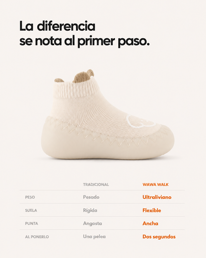 ZAPATILLAS WAWA BAREFOOT BEIGE