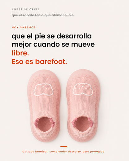 ZAPATILLAS WAWA BAREFOOT ROSADO